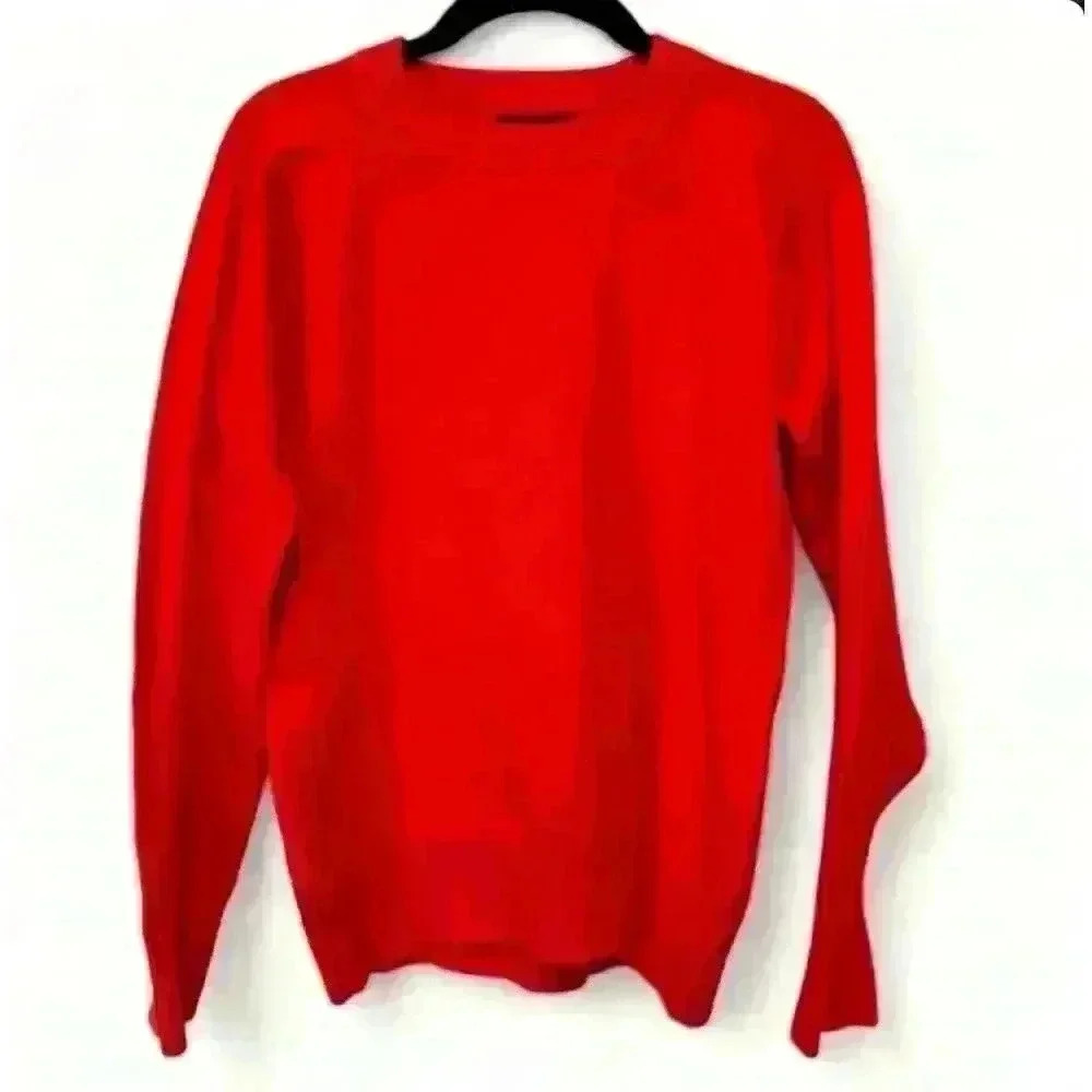 French Connection Women's Vintage Red Pullover Sweater Size L